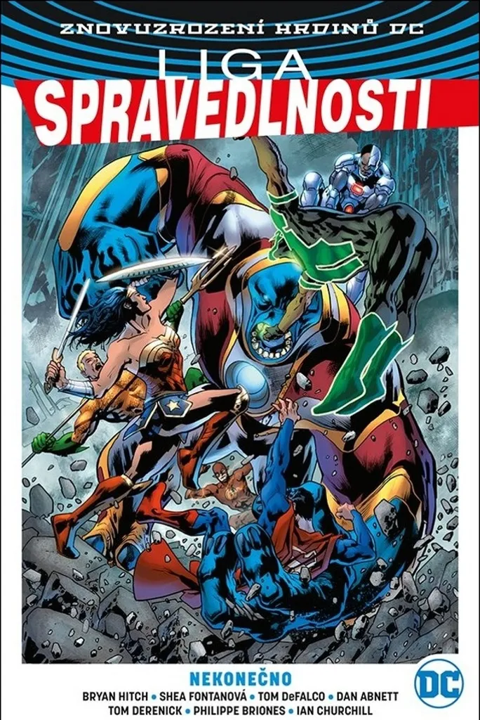 Complétez votre Saga Justice League 4 Nekonečno Comics Tome CREW