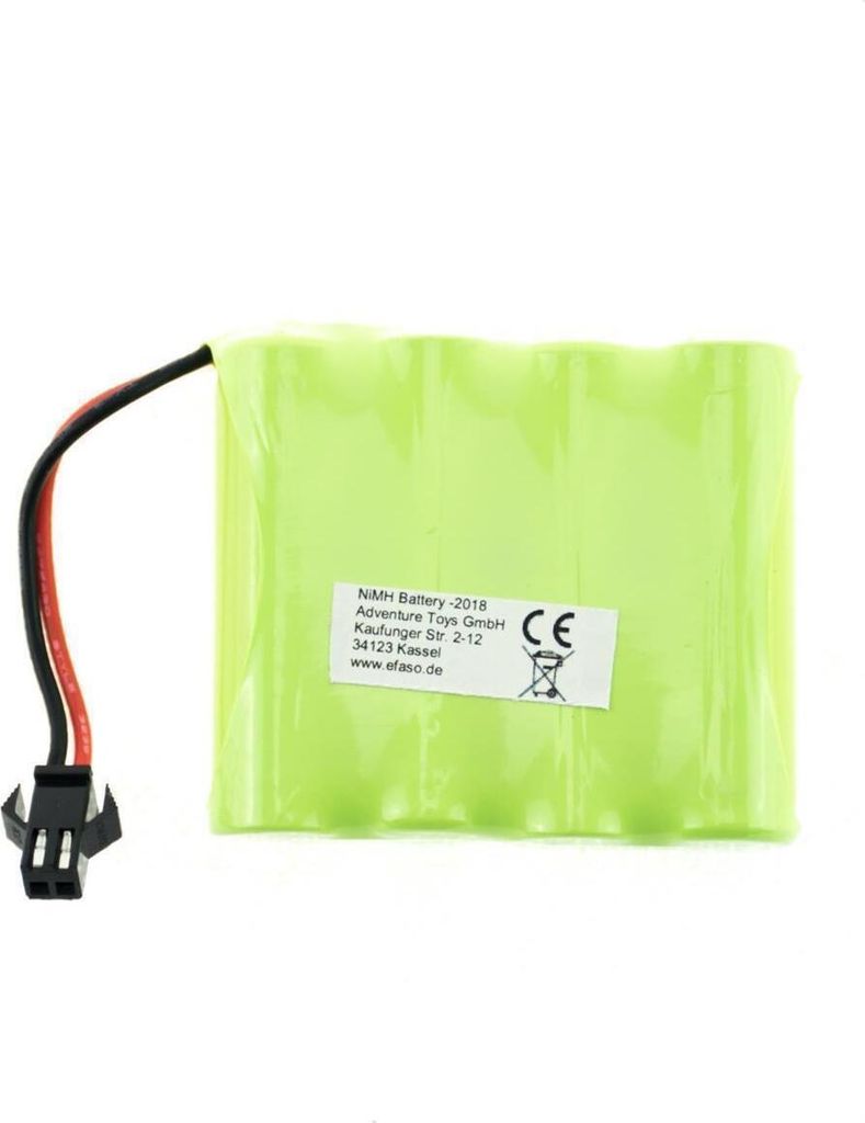Akku 4,8V 500mAh HBX Stecker für Volvo Bagger efaso Double Eagle E568