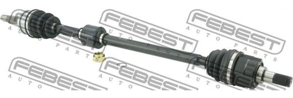 Arbre de transmission robuste FEBEST compatible avec Rio et Accent 1.4 1.6