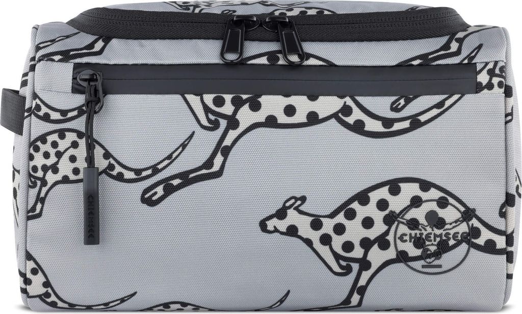CHIEMSEE borsa da toilette Jump N Fly Toiletry Bag Grey Immagine del prodotto 