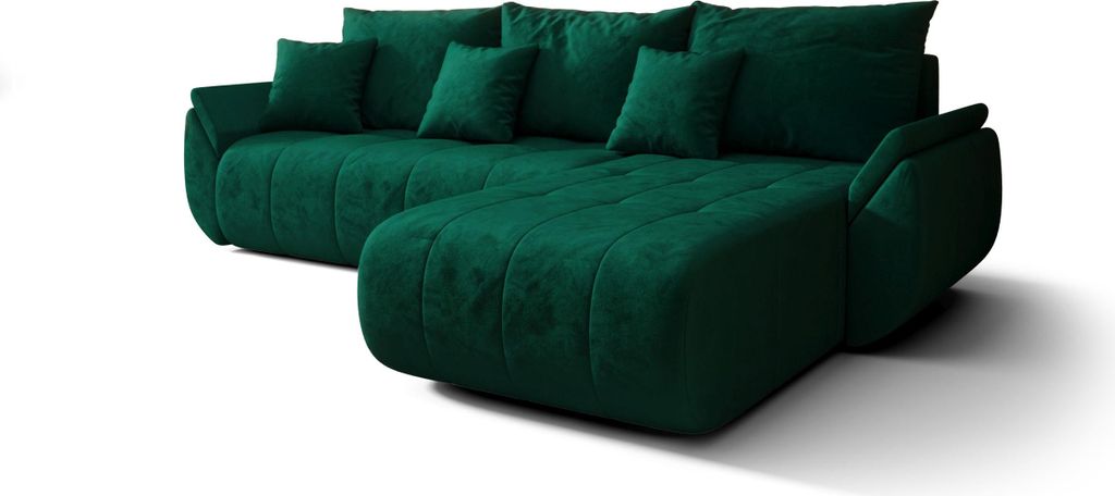 Ecksofa mit Schlaffunktion TOKYO R Monolith 37 Rechts