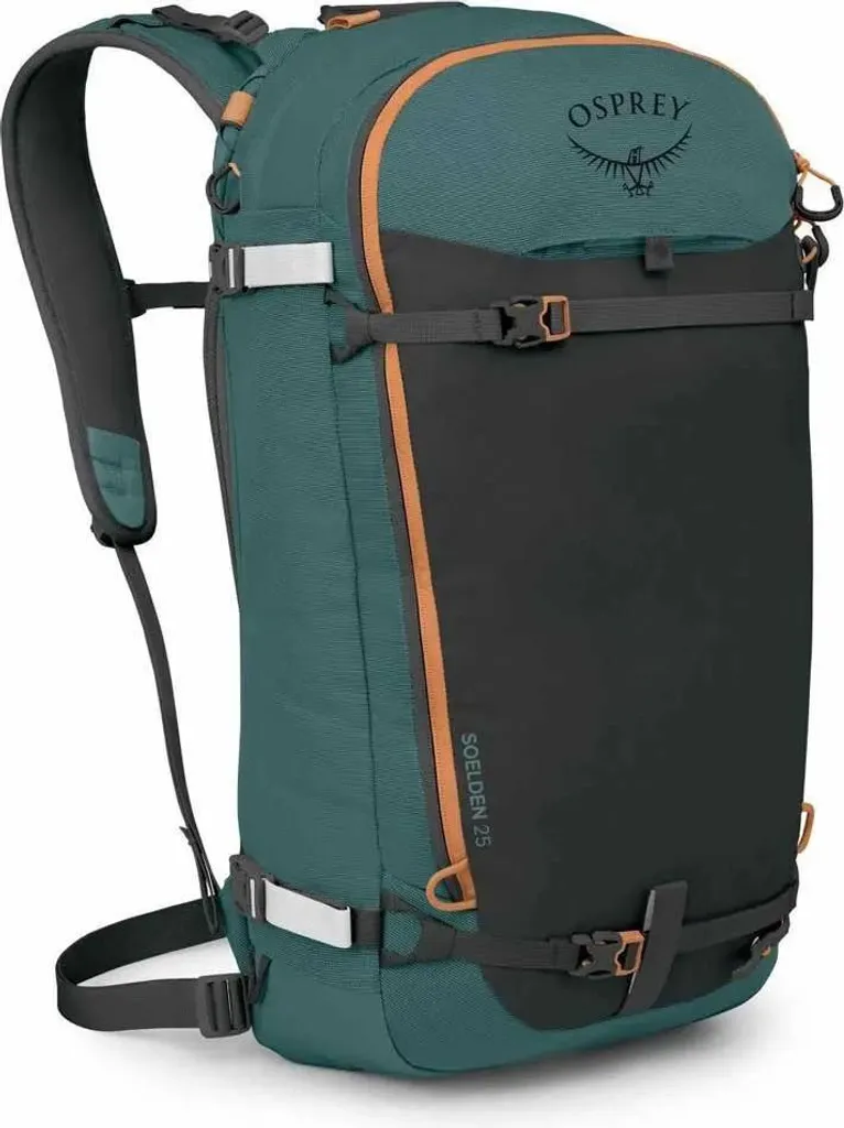 Sac à dos de Ski Osprey Soelden 25 Vert avec Compartiment Sécurité Avalanche