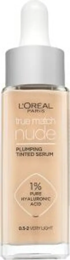 L'Oréal True Match Nude Siero Rimpolpante 0,5-2 Molto Chiaro 30ml