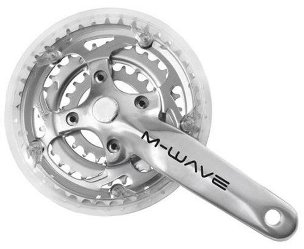 M-Wellen-Kurbel 42 32 22 Alu Politur +2mm
