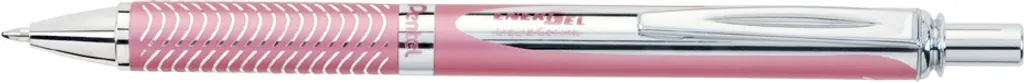 Stylo Roller Rechargeable Pentel EnerGel Sterling BL407 Métal Rose