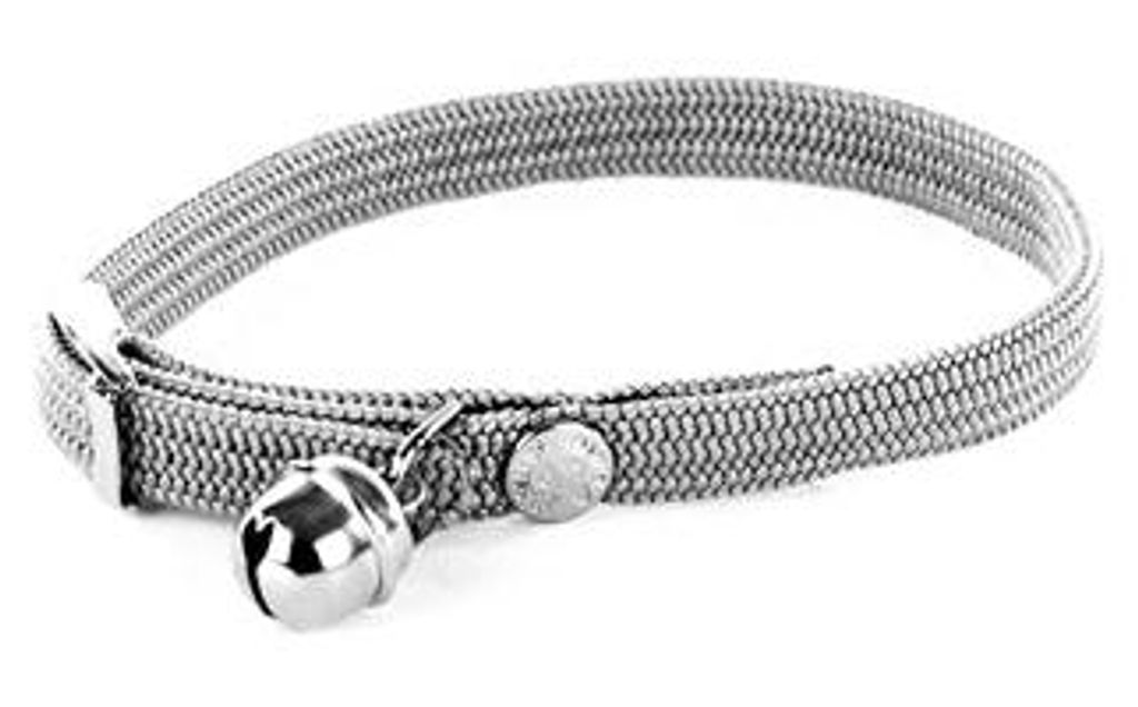 Martin Halsband Kat Elastisch Nylon Grijs
