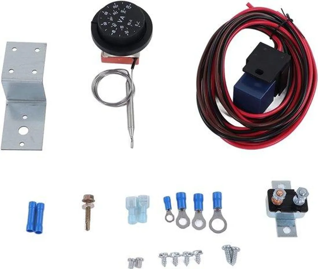 Système de Ventilation Électrique 12V pour Radiateur de Voiture