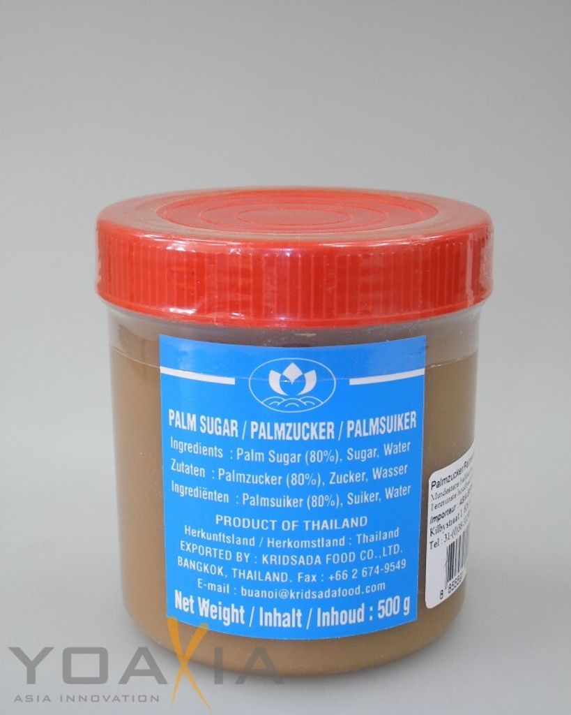 LOTUS Brand Palmzucker 500g | Palm Sugar | Thailand Produktbild 