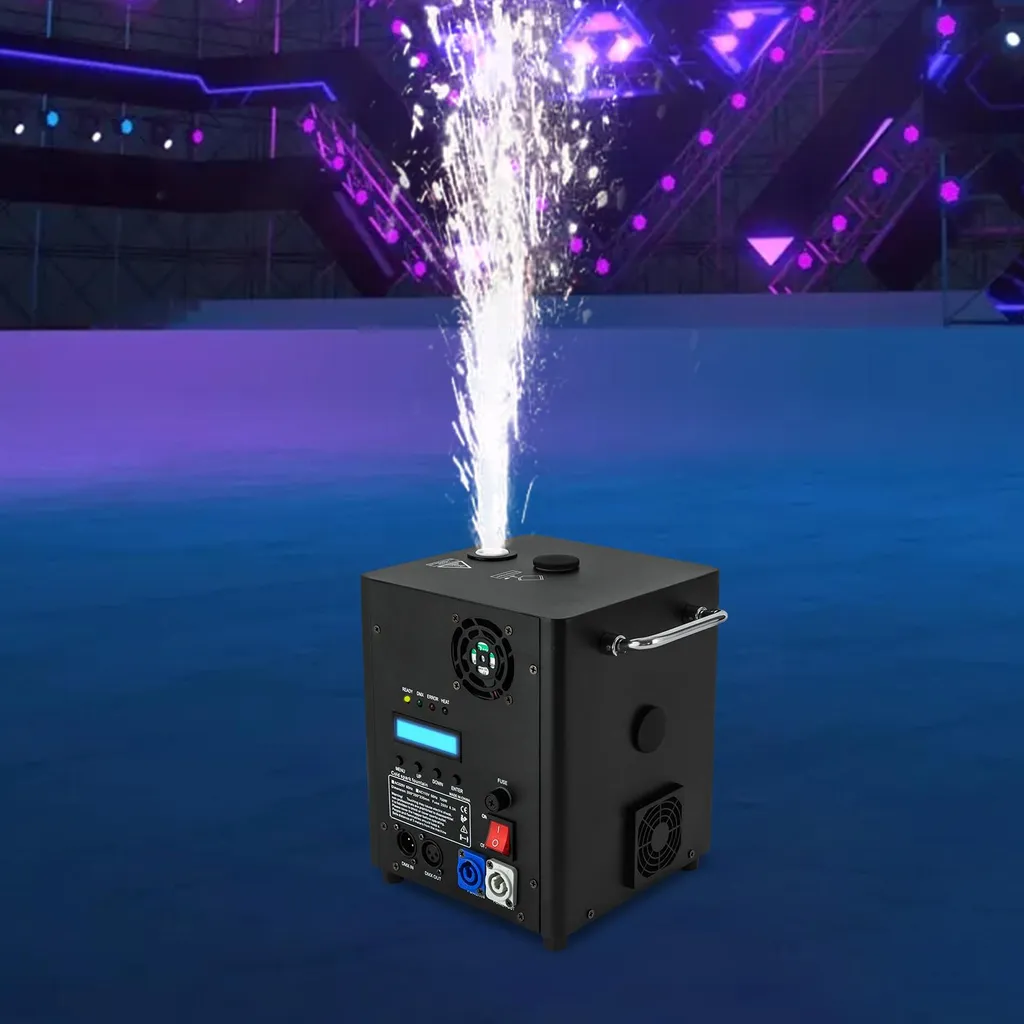 Machine à effets 700W noire DMX - Télécommande longue portée incluse - 5