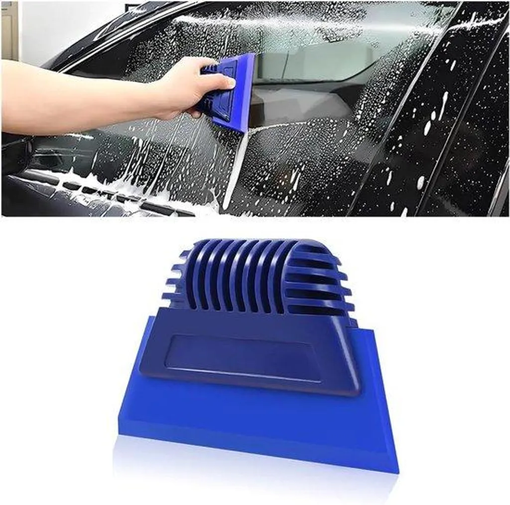 Kit raclette pour film bleu de covering auto et pose adhésif voiture