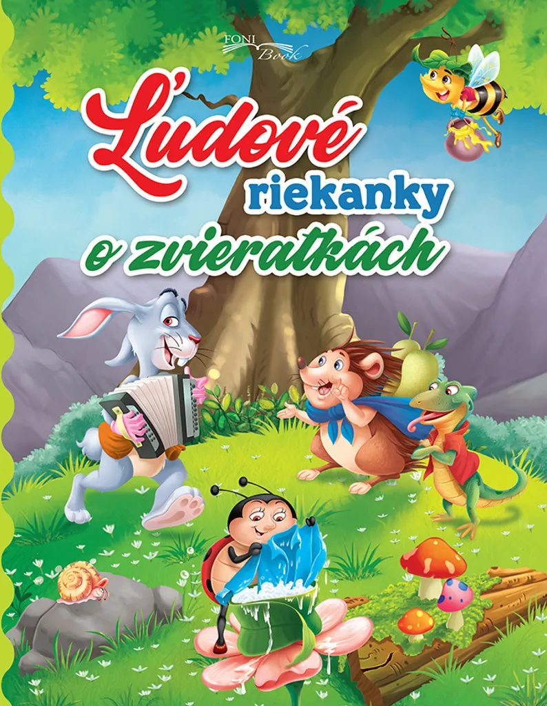 Comptines illustrées Ľudové riekanky o zvieratkách par Naďa Sekelová