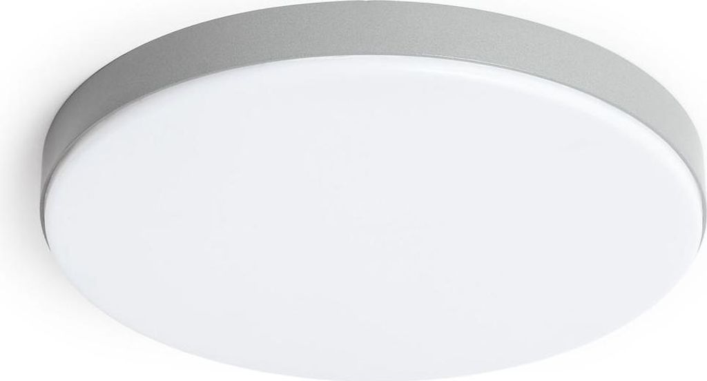 LED-Deckenleuchte Aussen 24W Rund Ø220 mm Dimmbar Grau