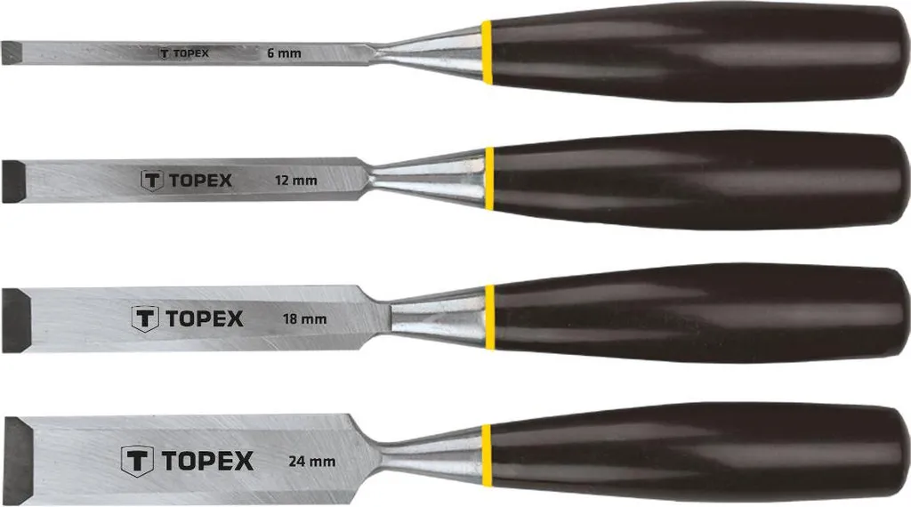 Scalpelli TOPEX 6-24 mm, set di 4 pezzi.