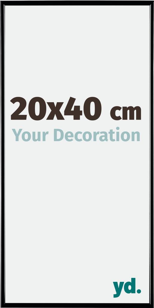 A product image with text overlay indicating size and a tagline.