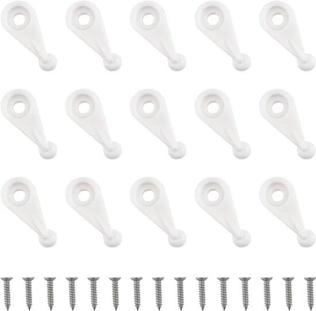 Support de verre pour étagère et crédence de cuisine blanc 50x