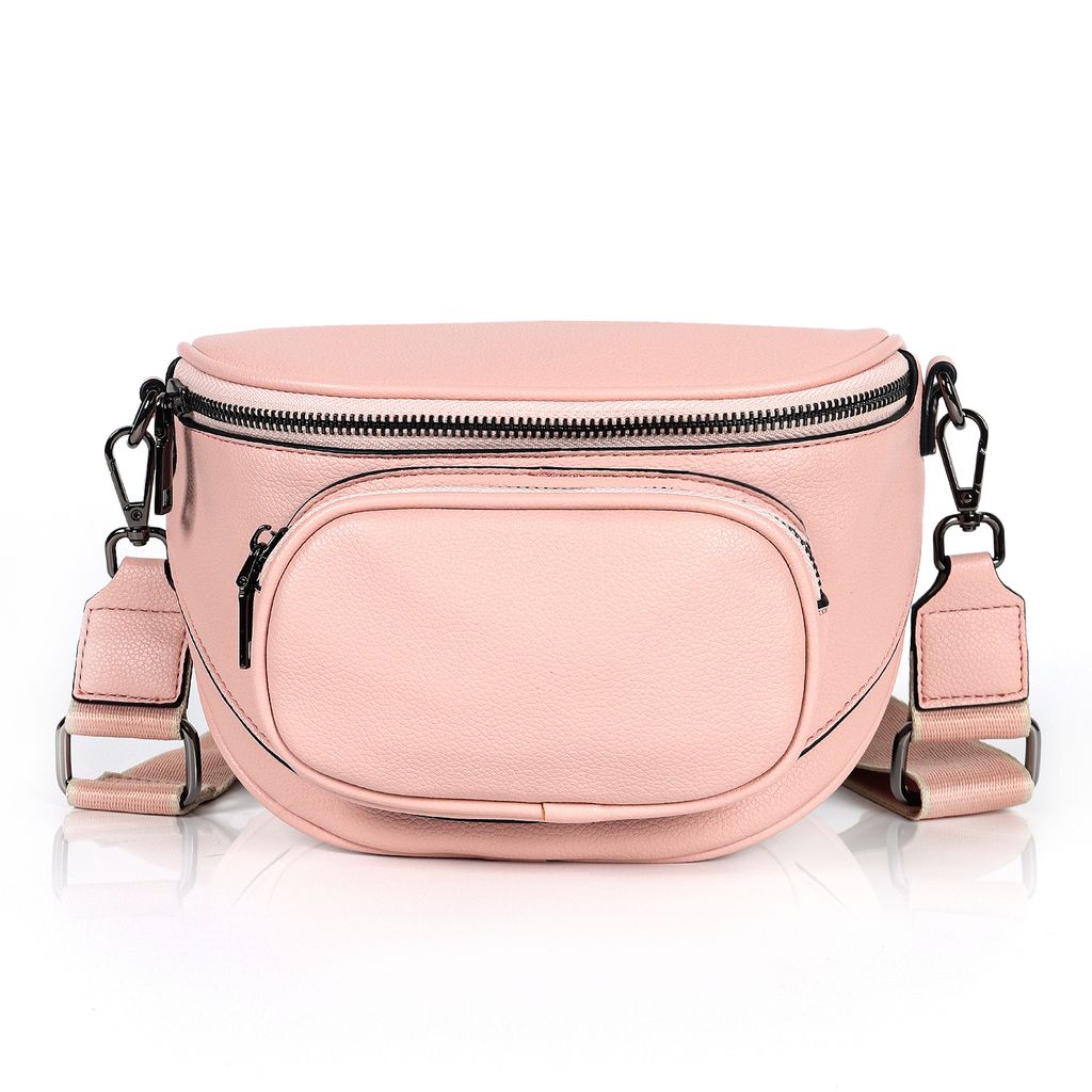 Mofut Schultertasche Damen Bauchtasche Gürteltasche Umhängetasche Crossbody-Bag Hüfttasche, als Schultertasche tragbar mit Verstellbare Schulter...