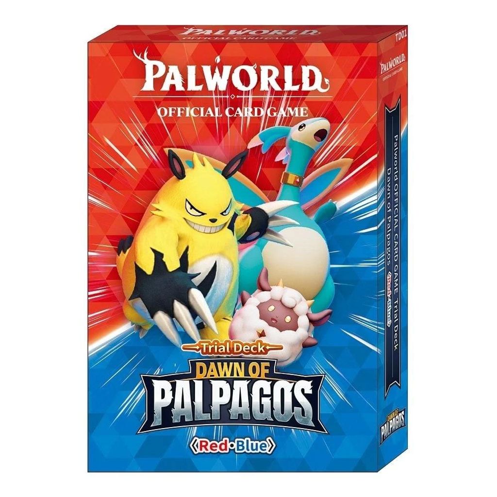 Palworld Trial Deck TD01 Dawn of Palpagos Red-Blue Obrázek produktu 