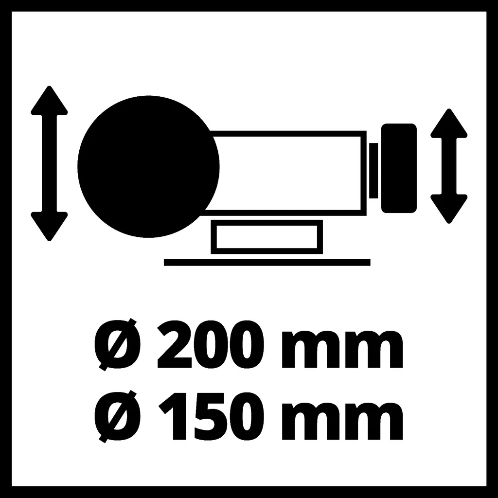 Touret à meuler Einhell TC-WD 200/150 ponceuse à eau et à sec - 9
