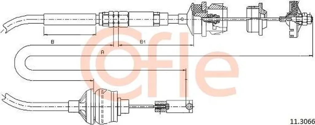Câble d'embrayage pour Peugeot 406 : retrouvez une pédale souple 2150N1