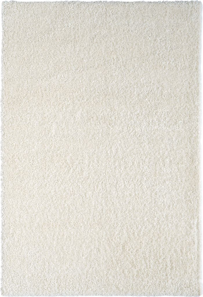 MY-RUG Teppich, Hochflorteppich Shaggy Star, 290x200, Weiß, leicht glänzend, extra flauschig, Rechteckig