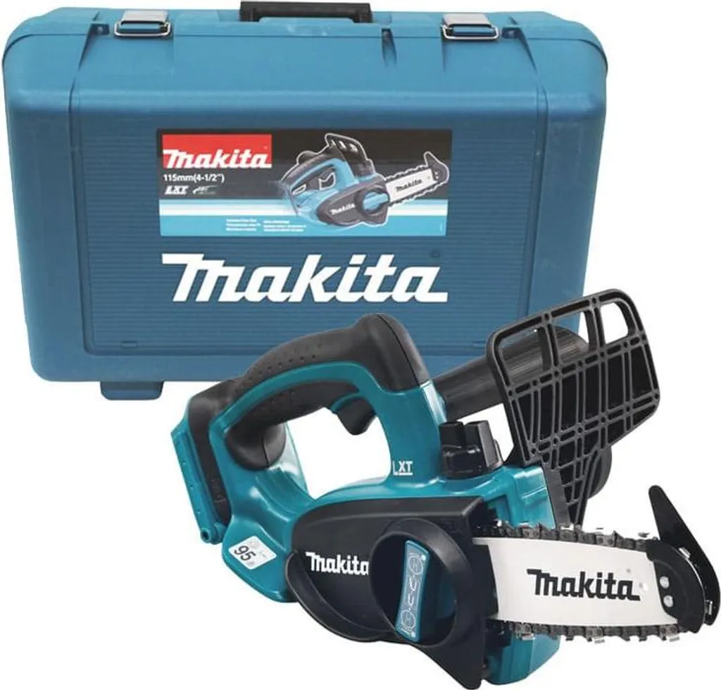 Tronçonneuse Makita DUC122ZK 18V : fini la fatigue pour scier le bois