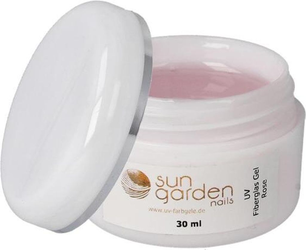 30 ml UV Fiberglas Gel Rosé-Klar Produktbild 