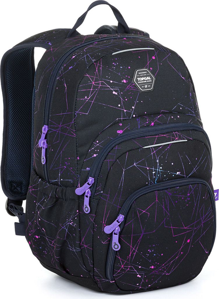 Studentenrucksack Black Laser Topgal SKYE 24031