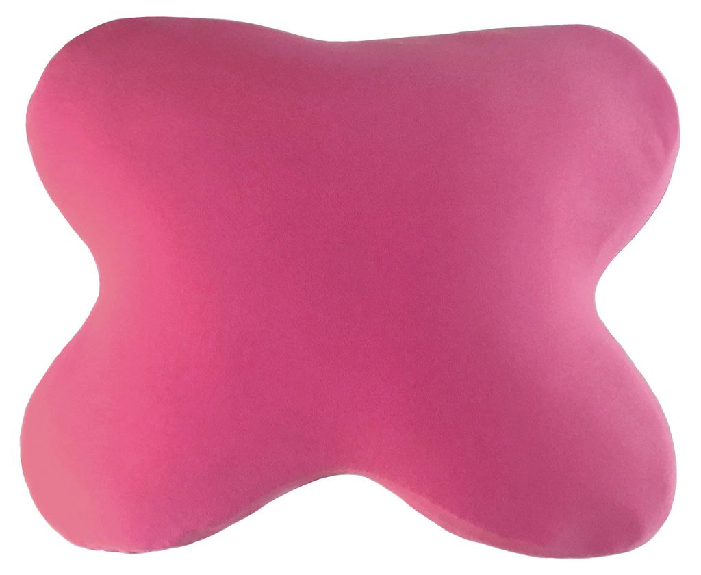Kissenbezug für Schmetterlingskissen, 55 x 47 cm, 56 x 48 cm, weicher Jersey, 100 % Baumwolle, rosa
