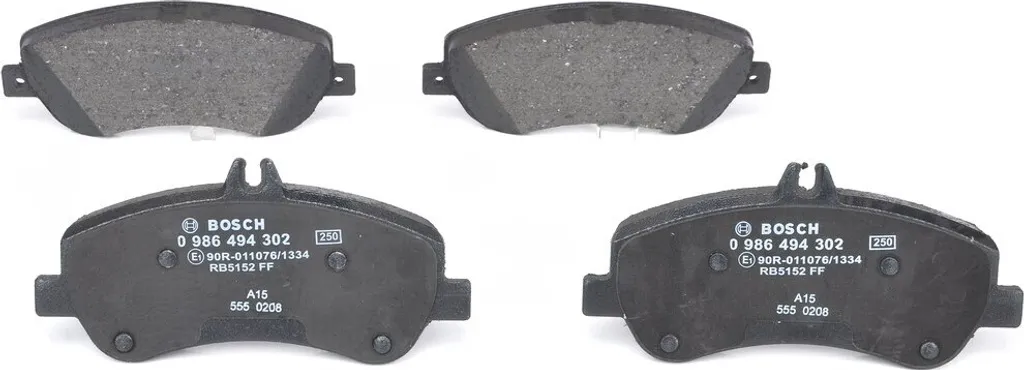 Plaquettes de frein Bosch OE A0054204820 haute endurance pour GLK 204