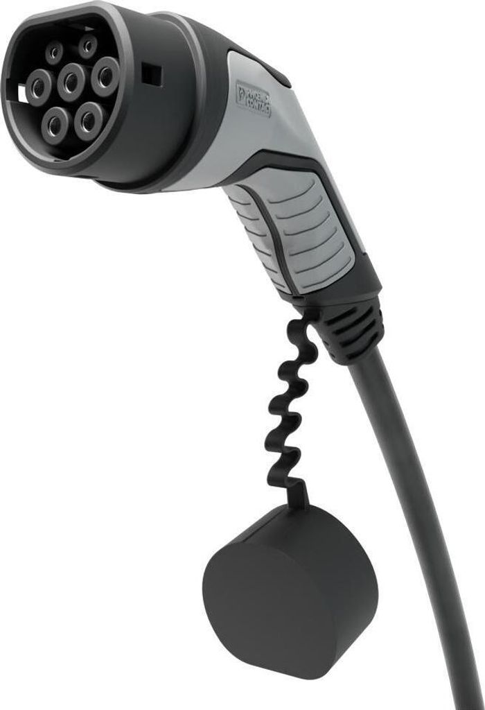 Wallbox Chargers Wallbox Type 2 Ladekabel Op Til 22 Kw 5 M Sort