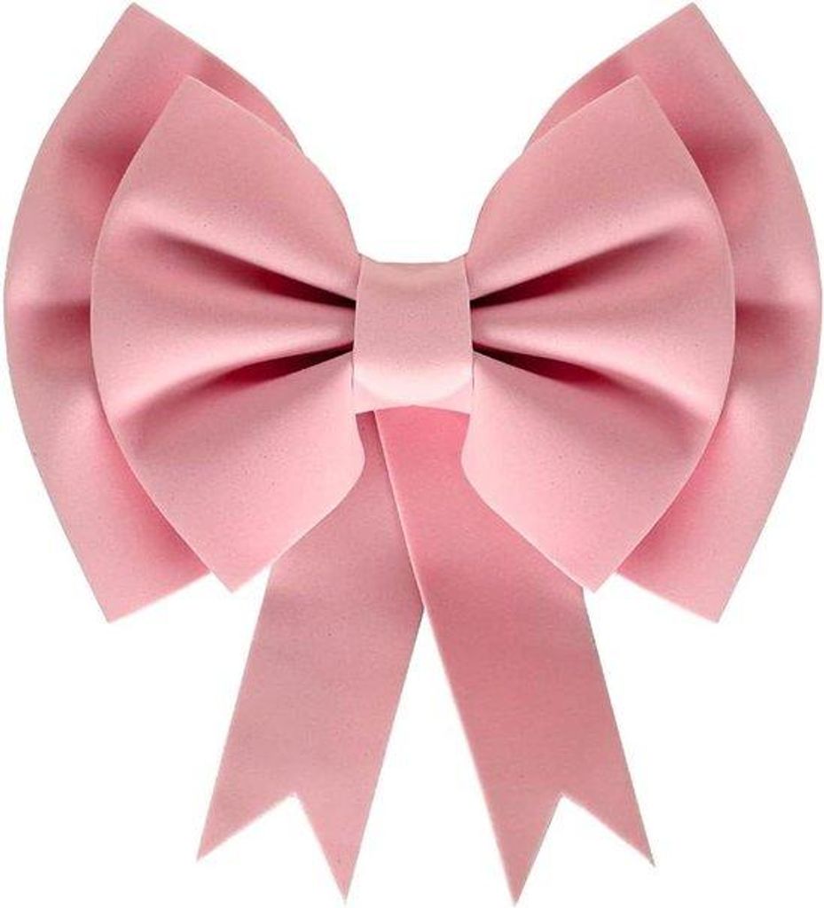 Rosa 3D Schleifen für Geschenke und Dekoration