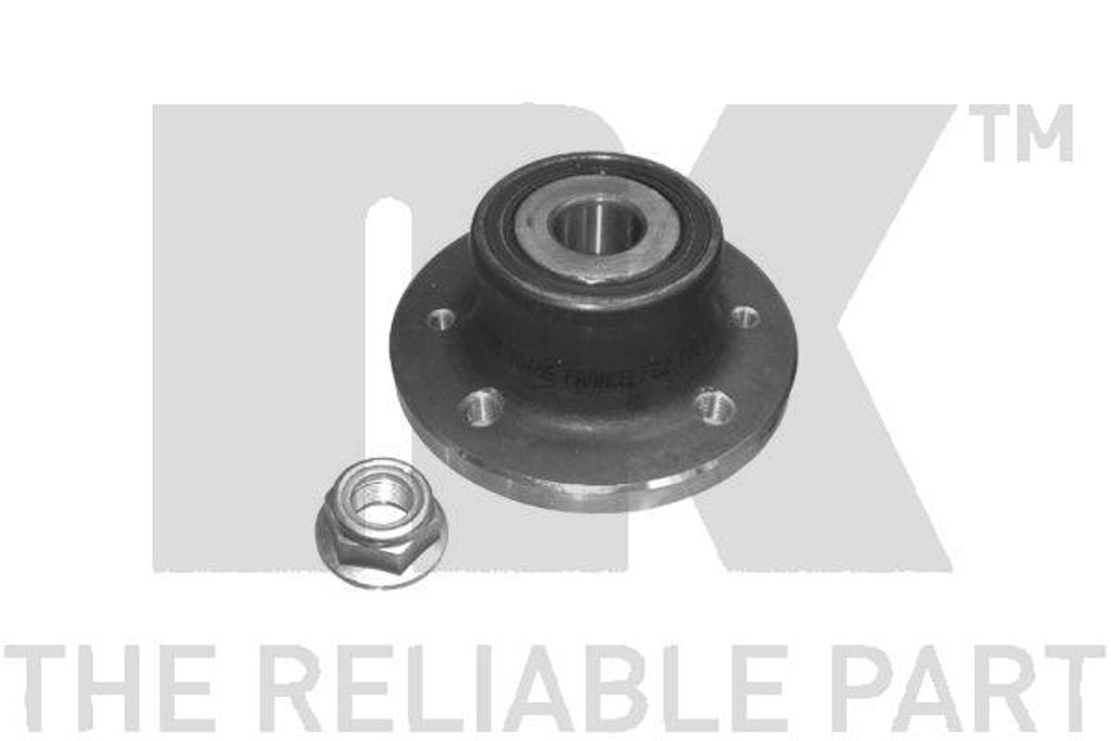 Radlagersatz Hinterachse mit ABS-Sensorring Radnabe 133mm 4-Loch für RENAULT LAGUNA I Grandtour