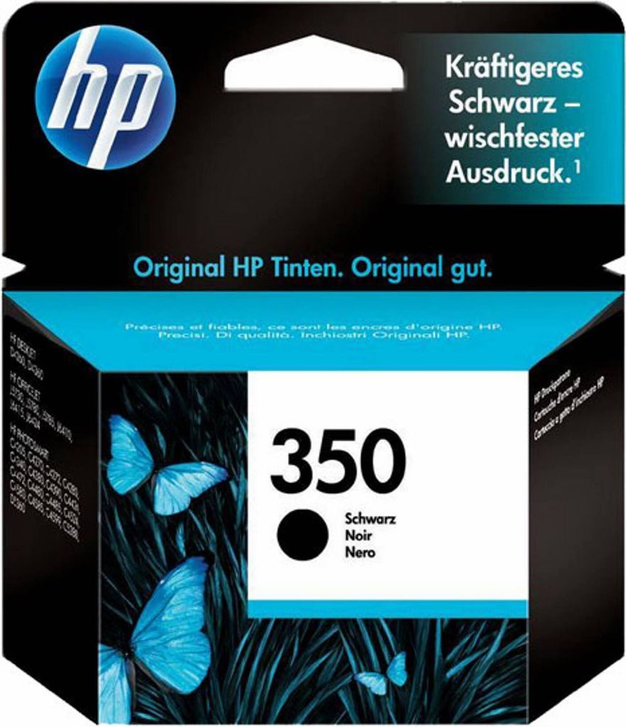 Inkoustová kazeta HP CB335EE 350 4,5 ml černá Obrázek produktu 