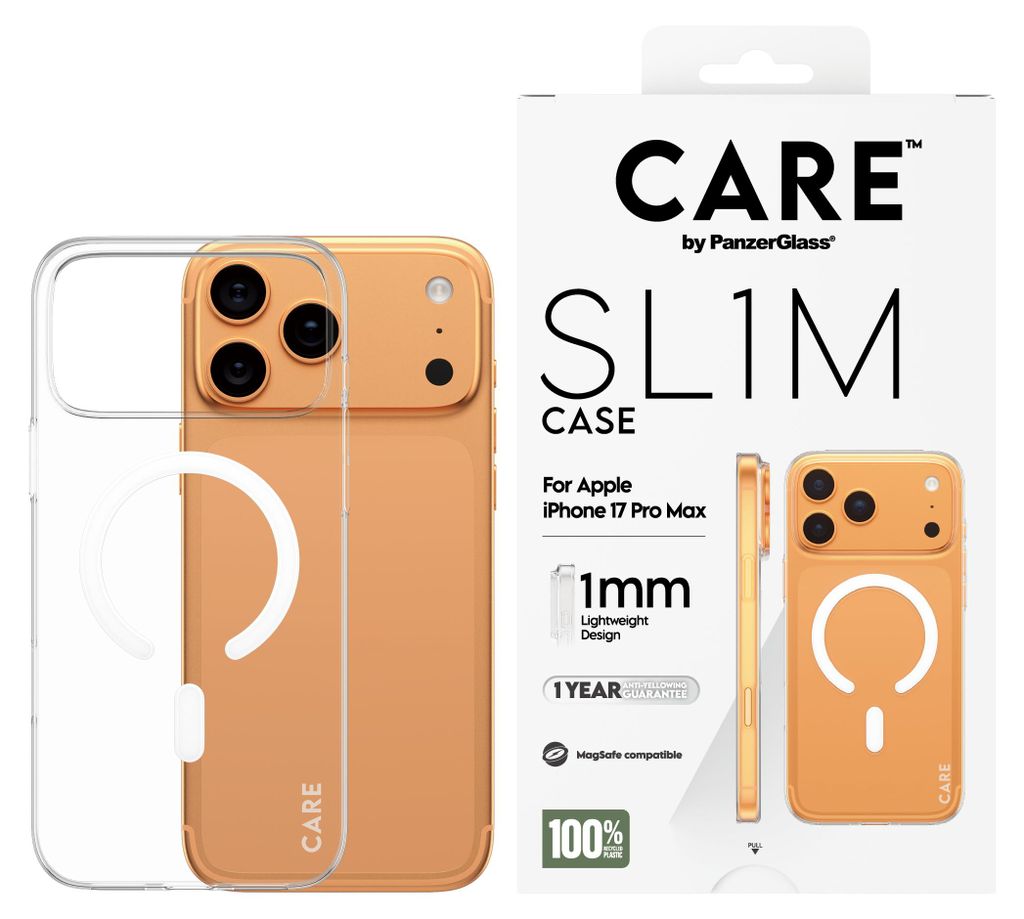 PanzerGlass CARE™ by ® SL1M Case Transparent w. MagSafe Zdjęcie produktu 
