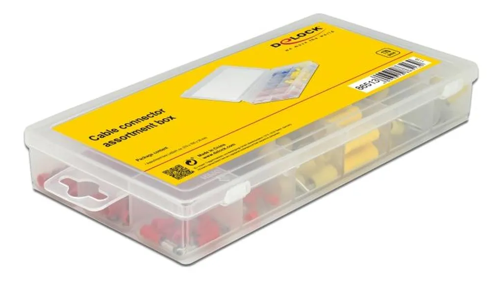 Éviter les câbles emmêlés grâce au kit de rangement DeLOCK 170 pcs