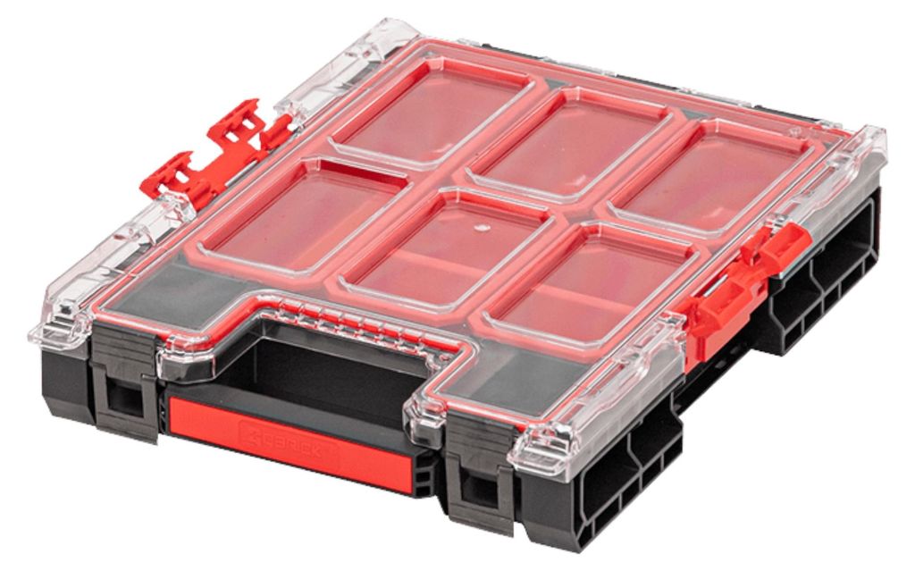 Qbrick System ONE Organizer M stapelbar 365 x 265 x 77 mm Produktbild 