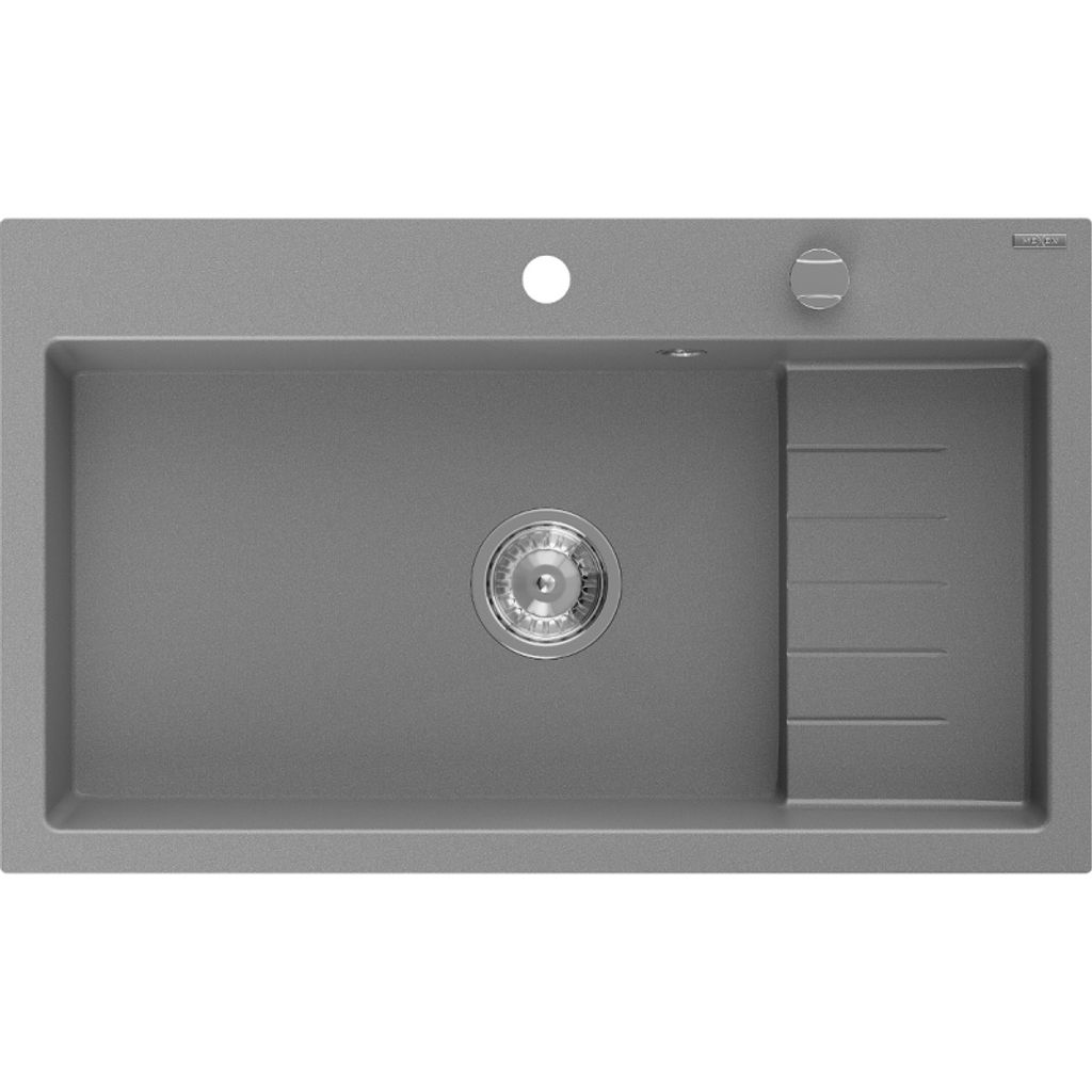 Mexen Omar zlewozmywak granitowy 1-komorowy 800 x 480 mm, Zdjęcie produktu 