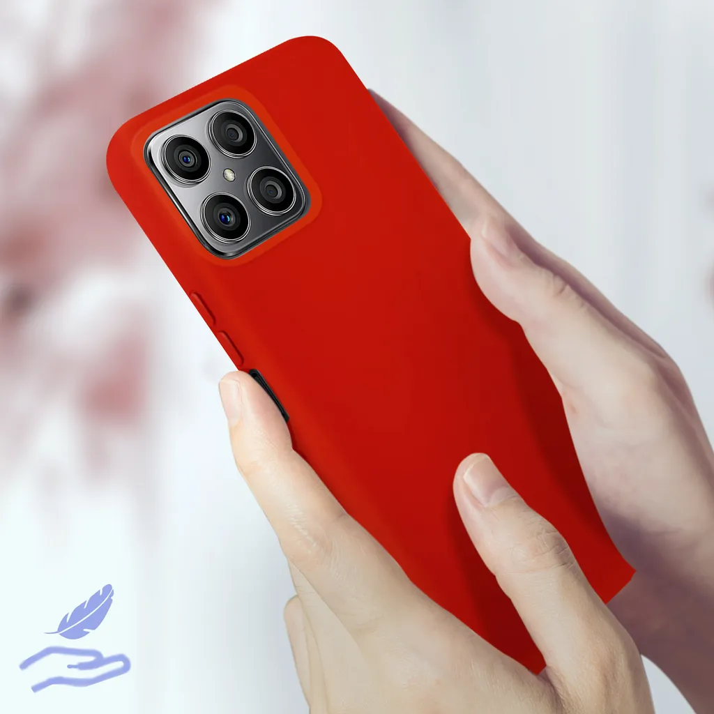 Coque Huawei Honor X8 5G/X6/Honor 70 Lite Silicone Cuir Clapet Magnétique Antichoc Motif