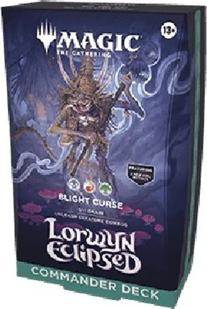Jeu de Cartes Magic Lorwyn Eclipsed Blight Curse pour Soirées entre Amis