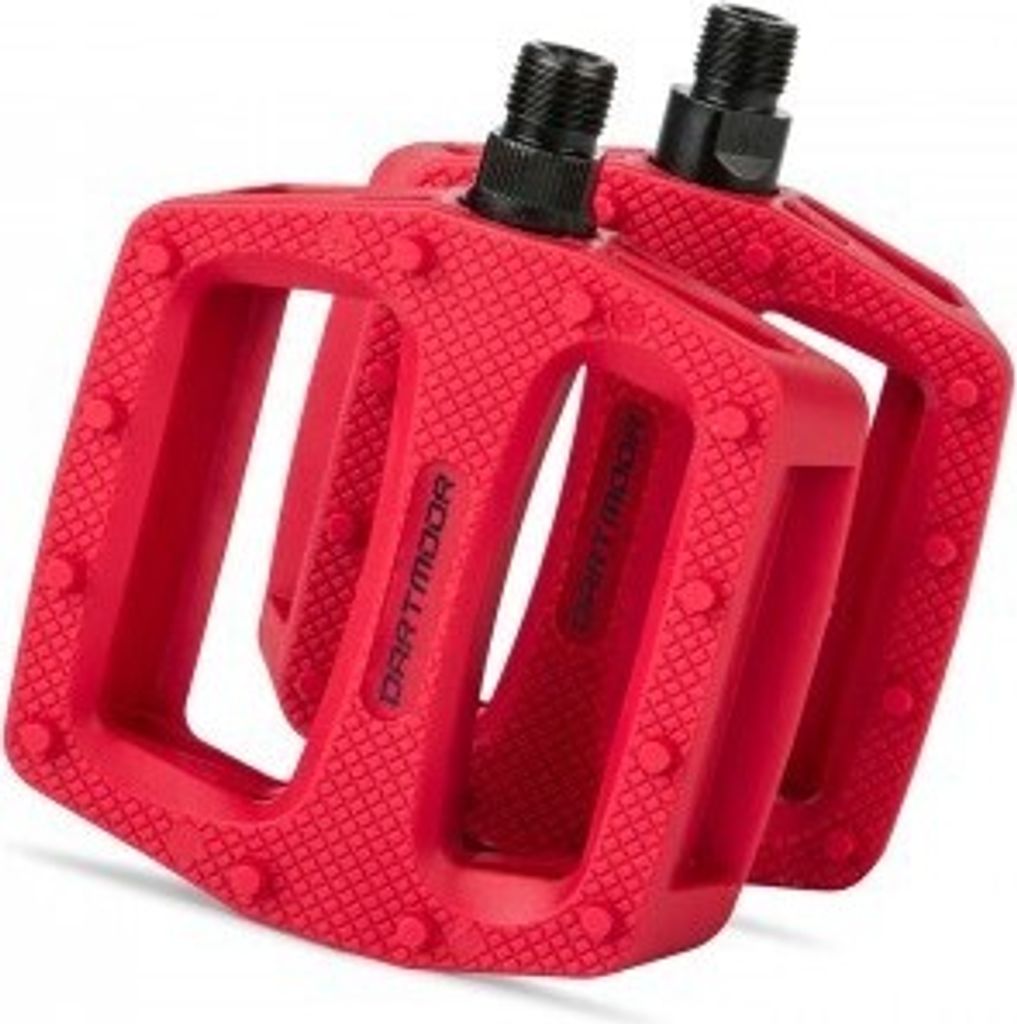 Leichte Fahrradpedale aus Polycarbonat, Achse aus Cr-Mo-Stahl