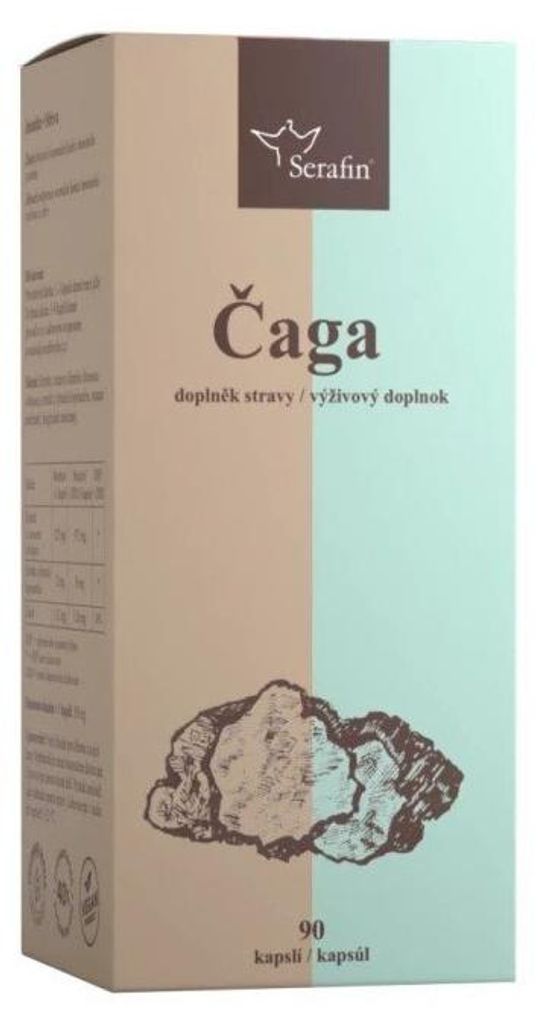 Chaga - Natürliche Kräuterkapseln 90 Kapseln