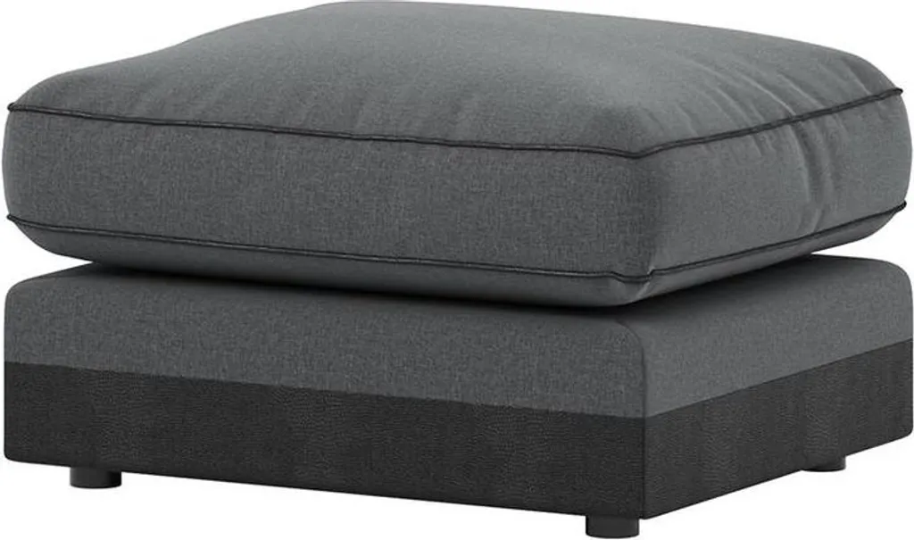 Pouf design Dillon Malmo 95 Snake Black en fibre polyuréthane et poly