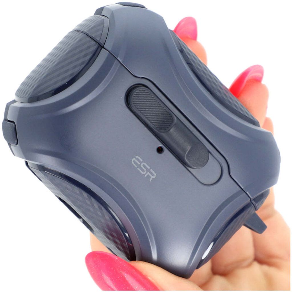 Schutzhlle fr Apple AirPods Pro 2 / 1, ESR Cyber Flicklock MagSafe, Blau