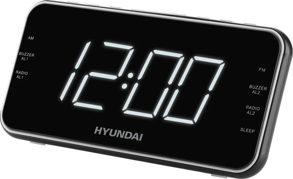Réveil avec Projection de l'Heure Hyundai RAC 521 PLLBCH pour la Chambre
