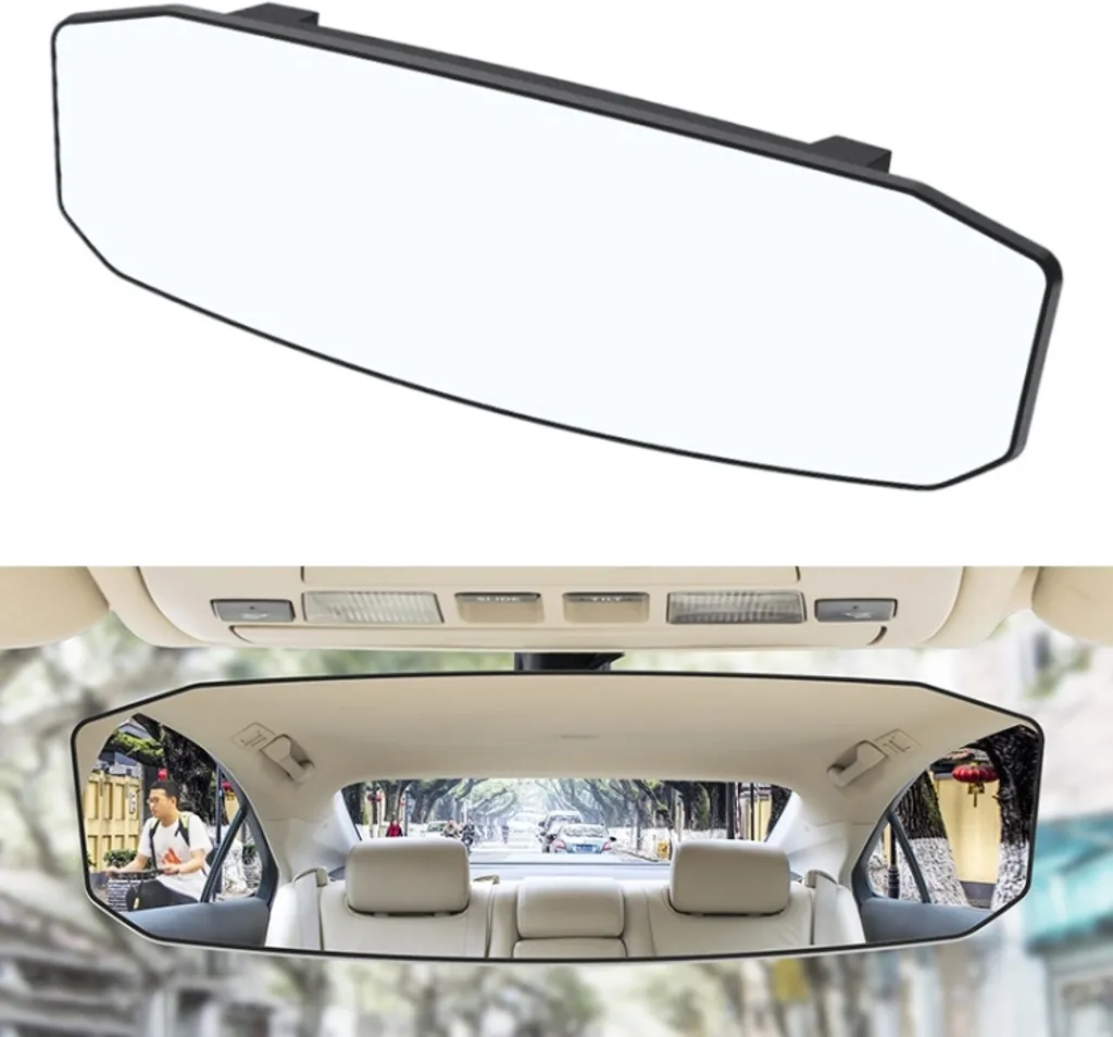 Specchio Retrovisore SHUNWEI SD-2415 Antiriflesso 299x90mm Sicurezza