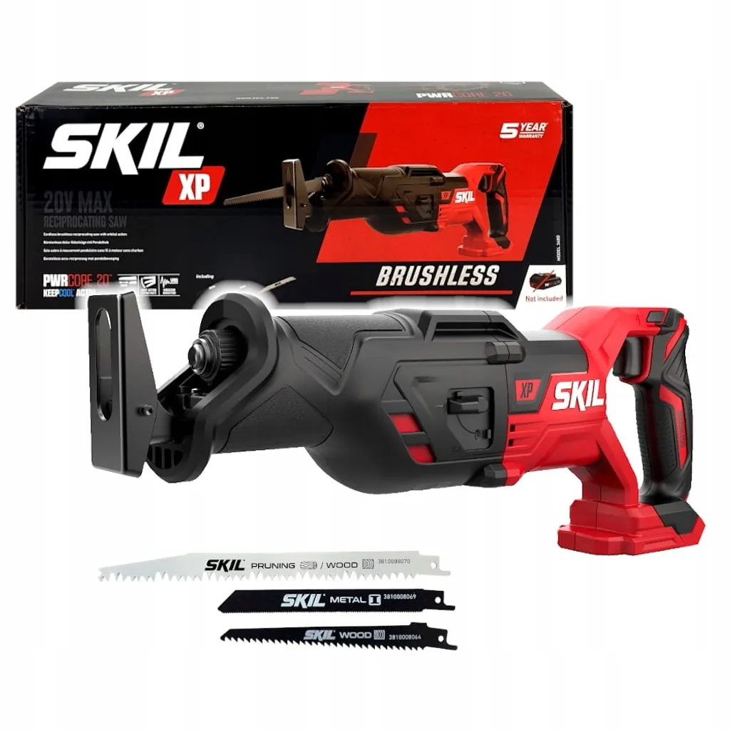 Coupez sans effort avec la Scie sabre SKIL 3480 CB Brushless 20V Max
