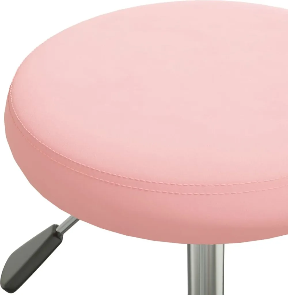 Tabouret de massage velours rose - Solution confort contre le mal de dos - 4