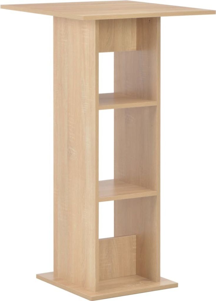 Maison Exclusive - Bartisch Eichenbraun 60x60x110 cm