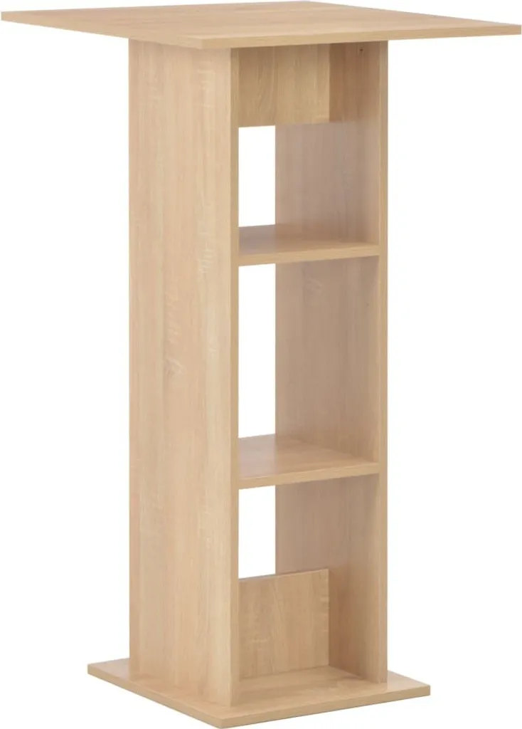 Maison Exclusive - Tavolo da Bar Rovere 60x60x110 cm