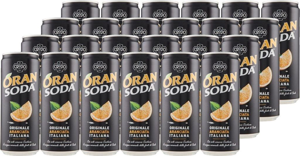 48x bibita analcolica Oransoda all'arancia e limonata, 33cl Immagine del prodotto 